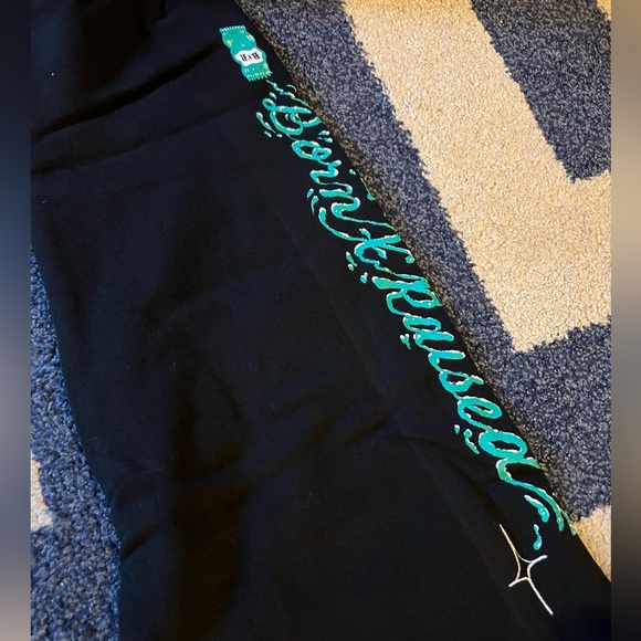 SUPER RARE Taco Bell x Born Raised Black Sweatshirt Hoodie Pockets XL Live Mas - Picture 9 of 10